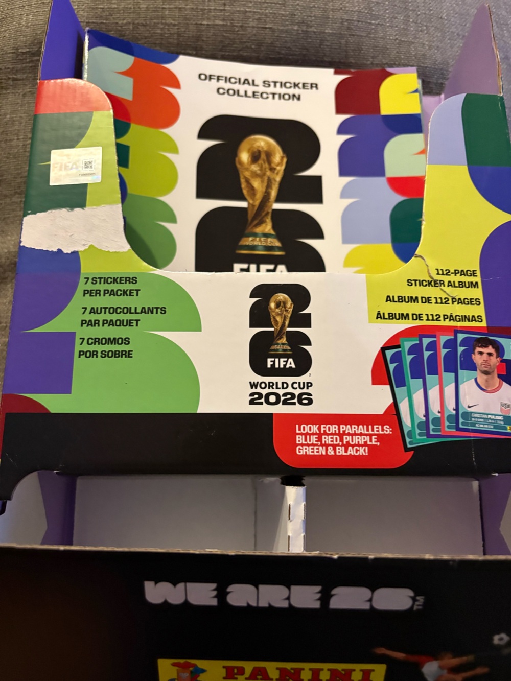 FIVE 2026 Panini FIFA World Cup Sticker Album soft cover Books & Holder